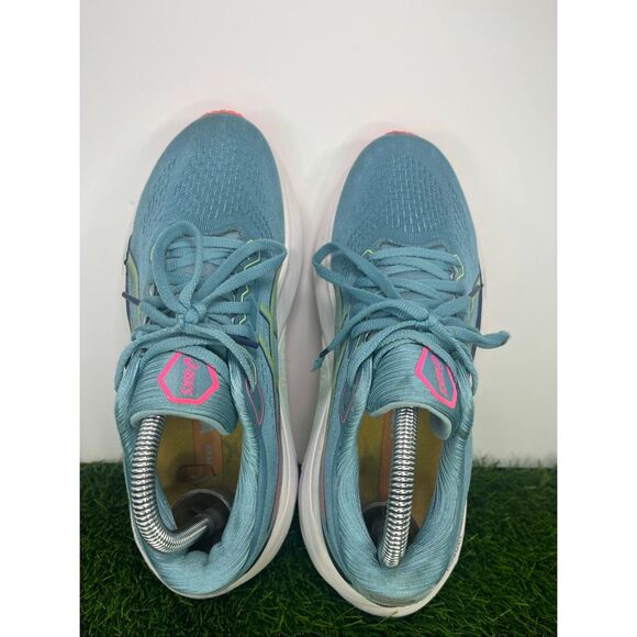 ASICS GEL-Kayano 30 Women’s Running Shoes Blue Pink Size 8.5 - Picture 6 of 9